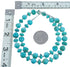 Sterling Silver Turquoise Bead Necklace KX121334
